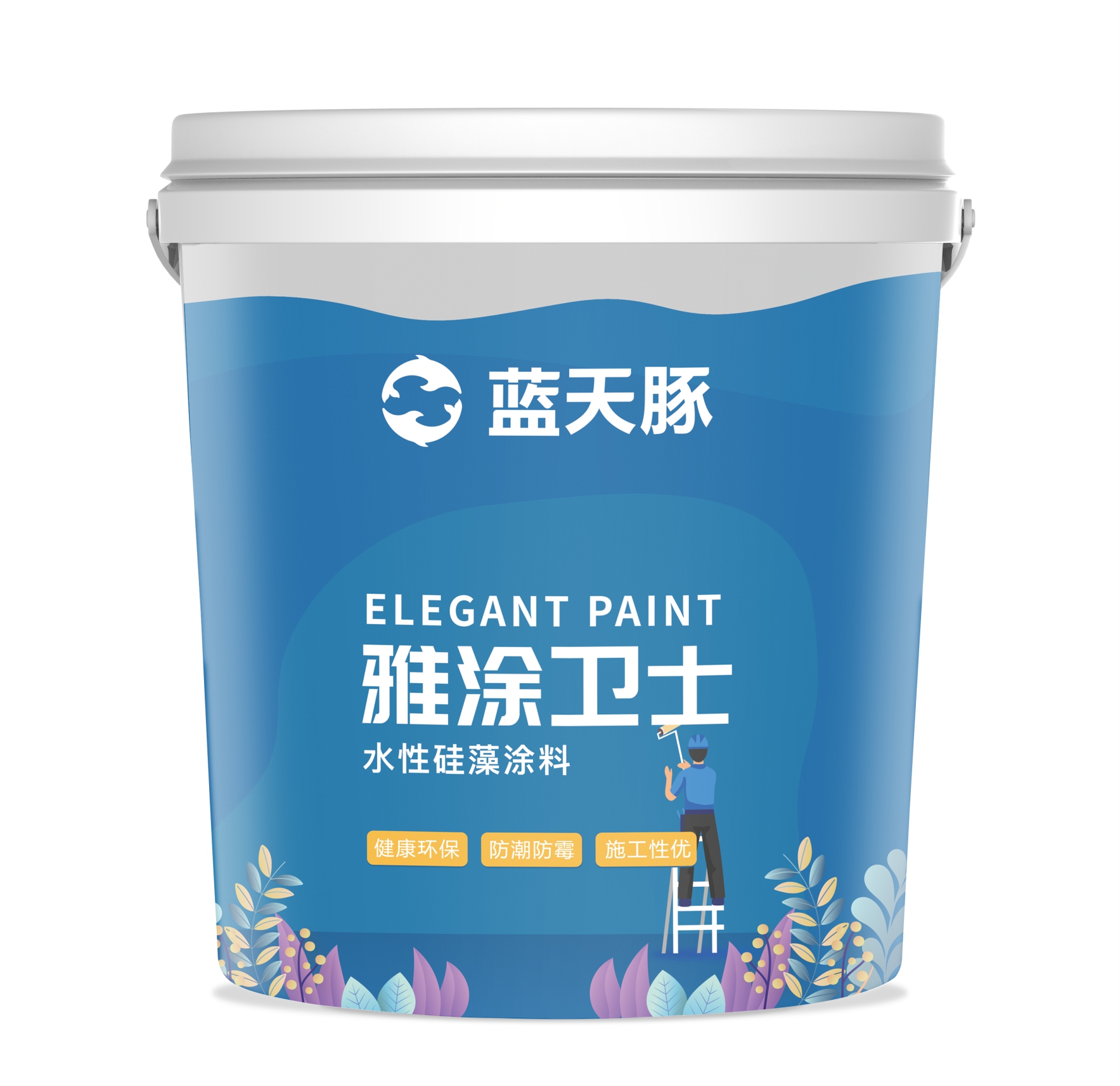 雅涂卫士-蓝天豚硅藻泥官网