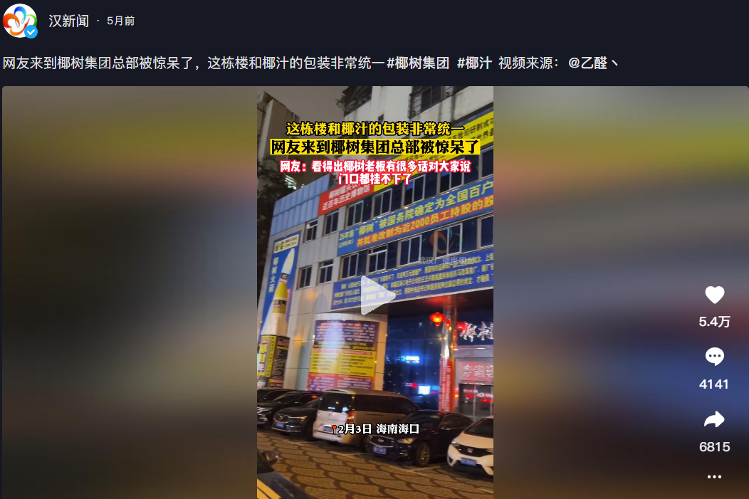 从椰树总部大楼装潢走红了解极繁主义风格 从椰树总部大楼装潢走红了解极繁主义风格